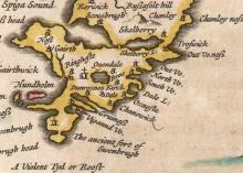 Map of Shetlands