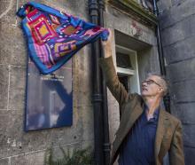 Geoff Dyer unveiling Rebecca West's plaque