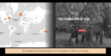 Screengrab of short film, 'The Foundation of IASH'