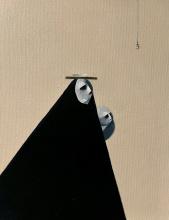 Painting: "Family No. 8" by Shatha Altowai