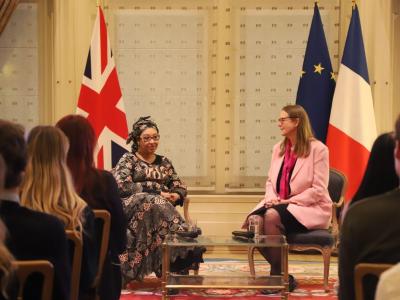 Catriona Seth and Djaili Amadou Amal