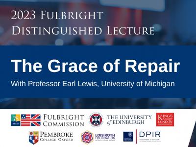 Fulbright Distinguished Lecture 2023: The Grace of Repair Fulbright Distinguished Lecture 2023: The Grace of Repair