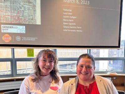 Marcy Karin and Lauren Galligan at International Women's Day event "Reproductive Justice Now!" 8 March 2023 Marcy Karin & Lauren Galligan: International Women's Day "Reproductive Justice Now!" 8 March 2023