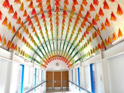 Corridor. Mental Health Unit. NHS Trust, UK. Hedley Finn, The King's Fund, Wellcome Collection. Corridor. Mental Health Unit. NHS Trust, UK. Hedley Finn, The King's Fund, Wellcome Collection.