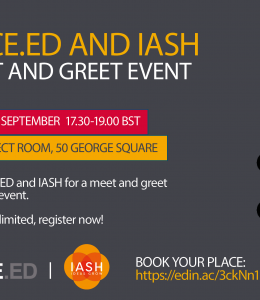 RACE.ED and IASH Networking Reception Event