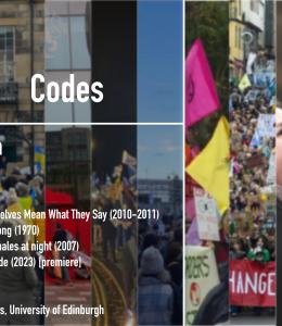 Messages / Codes poster