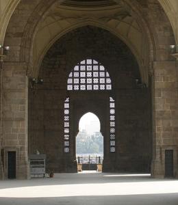 Image of stone building in India