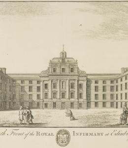 Edinburgh Royal Infirmary, Infirmary St. Pierre Fourdrinnier, 1751: UoE Collections EU4371.