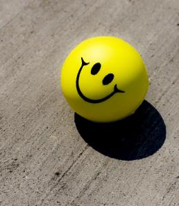 Smiling stress squeezer